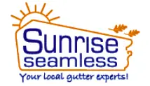 sunrise over a gutter for a gutter company